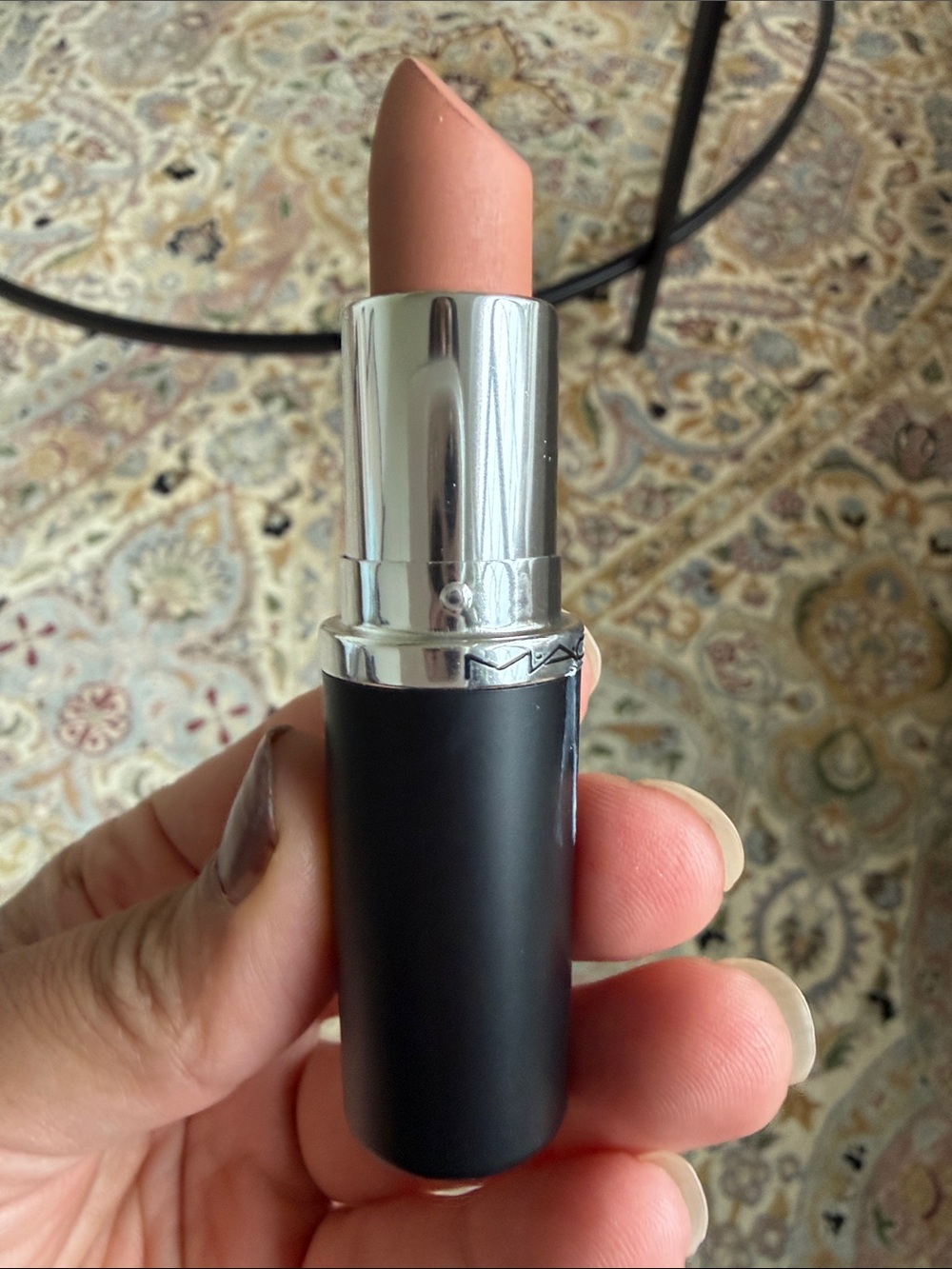 MAC Cosmetics Matte Nude Peach Lipstick Yash